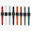 1 pcs Bracelet de montre connectée pour Apple iWatch Series 7 / SE / 6/5/4/3/2/1 38/40/41mm 42/44/45mm Vrai Cuir Montre intelligente Sangle Fermoir Classique Bracelet en Cuir Bande d