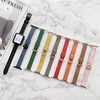 1 pcs Bracelet de montre connectée pour Apple iWatch Series 7 / SE / 6/5/4/3/2/1 Cuir PU Montre intelligente Sangle Bracelet en Cuir Bande d