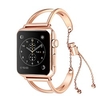1 pcs Bracelet de montre connectée pour Apple iWatch Series 8 7 6 5 4 3 2 1 SE Acier Inoxydable Montre intelligente Sangle Diamant bling Bijoux Bracelet Remplacement Bracelet miniinthebox