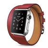 1 pcs Bracelet de montre connectée pour Apple iWatch Series 8 7 6 5 4 3 2 1 SE Apple Watch Series 1/2/3 38 mm Apple Watch Series 1/2/3 42 mm Cuir PU à Carreaux Cuir PU Montre intelligente Sangle miniinthebox