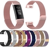 1 pcs Bracelet de montre connectée pour Fitbit Charge 3 / Charge 3 SE / Charge 4 Acier Inoxydable Montre intelligente Sangle Bracelet Milanais Remplacement Bracelet miniinthebox