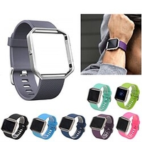1 pcs Bracelet de montre connectée pour Fitbit Fitbit Blaze Silicone Montre intelligente Sangle Bracelet Sport Remplacement Bracelet miniinthebox