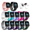 1 pcs Bracelet de montre connectée pour Fitbit Versa 2 / Versa / Versa Lite Silicone Montre intelligente Sangle Doux Respirable Bracelet Sport Remplacement Bracelet miniinthebox