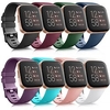 1 pcs Bracelet de montre connectée pour Fitbit Versa 2 / Versa / Versa Lite Silicone Montre intelligente Sangle Respirable Bracelet Sport Remplacement Bracelet miniinthebox