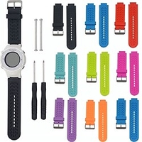 1 pcs Bracelet de montre connectée pour Garmin Approche S4 Approche S2 Silicone Montre intelligente Sangle Bracelet Sport Remplacement Bracelet miniinthebox