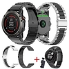 1 pcs Bracelet de montre connectée pour Garmin Approche S60 Fenix 3 HR Fenix 3 Saphir Fenix 3 Garmin Quatix 5 Précurseur 935 quatix 5 Descente Mk1 Fenix 5x Fenix 6 Acier Inoxydable Montre miniinthebox