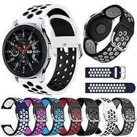 1 pcs Bracelet de montre connectée pour Samsung Galaxy Gear S3 Classique Montre 3 45mm,  Montre 46mm Gear S3 Frontière,  Gear S3 Classique 22mm Silicone souple Montre intelligente Sangle Ajustable miniinthebox