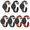 1 pcs Bracelet de montre connectée pour Samsung Galaxy Gear S3 Frontier Gear S3 Classique Montre 46mm Montre 3 41mm Montre 3 45mm 20mm 22mm Vrai Cuir Montre intelligente Sangle Luxe Ajustable Fermoir miniinthebox