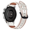 1 pcs Bracelet de montre connectée pour Samsung Galaxy Montre 3 45mm,  Montre 46mm Gear S3 Frontière,  Gear S3 Classique 22mm Vrai Cuir Montre intelligente Sangle Luxe Ajustable Respirable Bracelet miniinthebox