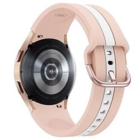 1 pcs Bracelet de montre connectée pour Samsung Galaxy Montre 4 40/44mm Montre 4 Classique 42/46mm 20mm Silicone souple Montre intelligente Sangle Ajustable Respirable Antichoc Bracelet Sport miniinthebox