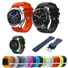 1 pcs Bracelet de montre connectée pour Samsung Galaxy Watch 3 Galaxy Watch Gear S3 Frontier Classic 45mm 46mm,  22mm Watch Band Silicone Montre intelligente Sangle Doux Élastique Respirable Bracelet miniinthebox