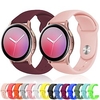 1 pcs Bracelet de montre connectée pour Samsung Galaxy Watch 4 Montre Classique 3 Active 2 44mm 42mm 41mm 40mm,  Bracelet de Montre 20mm 20mm Silicone Montre intelligente Sangle Doux Élastique miniinthebox
