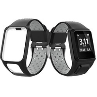 1 pcs Bracelet de montre connectée pour TomTom TomTom Spark 3 TomTom Runner 2 TomTom Runner 3 Silicone Montre intelligente Sangle Doux Respirable Bracelet Sport Remplacement Bracelet miniinthebox