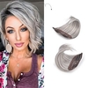 1 pièces 4 pouces postiches courtes et épaisses ajoutant un volume de cheveux supplémentaire clip dans les extensions de cheveux surmatelas pour cheveux clairsemés femmes miniinthebox