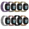 1 pièces bracelet de montre intelligente pour fitbit versa 3/sens bracelet de montre intelligente en acier inoxydable bracelet de remplacement de boucle milanaise magnétique respirant miniinthebox