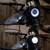 1 pièces moto phare led 12v ipx66 étanche auxiliaire conduite lampe vortex blanc haut et bas faisceau brouillard moto accessoires miniinthebox