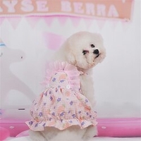 1 pièces pet chien robe chemise chiot jupe mignon toutou robe chien vêtements d
