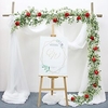 1.95m décoration de la maison de mariage de vigne rose eucalyptus miniinthebox