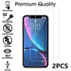 2 pcs téléphone Protection Ecran Pour Apple iPhone 13 Pro Max 12 11 SE 2022 X XR XS Max 8 7 iPhone 13 Mini iPhone 11 Pro iPhone 11 Pro Max iPhone 12 Mini Ecran de Protection Avant Verre Trempé Haute miniinthebox
