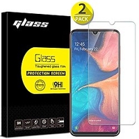 2 pcs Téléphoner Protection Écran Pour Samsung S22 Ultra Plus S21 FE S20 A72 A52 A32 A42 Verre Trempé Haute Définition (HD) Dureté 9H Accessoire de Téléphone miniinthebox
