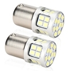 2 pièces 1156 p21w led ba15s py21w ampoule 12v 30smd 1157 bay15d p21/5w led pour clignotant arrière miniinthebox