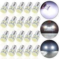 2 pièces 3014 50 smd led s25 1156 ba15s p21w 1157 bay15d voiture led indicateur de direction lampe clignotants 12v 6000k blanc ampoules de frein miniinthebox