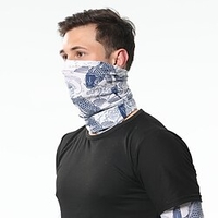 2 pièces crème solaire couvre-cou sans couture glace soie écharpe écharpe d