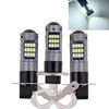 2 pièces h3 h1 5630 led haute puissance remplacement feu antibrouillard voiture phare lampe conduite feux diurnes 12v source de lumière miniinthebox