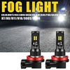 2 pièces h8 h11 led hb4 9006 hb3 9005 ampoule antibrouillard csp blanc glace bleu doré jaune lampe de voiture h16 auto led antibrouillard bulb12v 24v miniinthebox