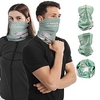 2 pièces sans couture lait soie magique bandana imprimer masque de sport crème solaire cou couverture cyclisme bandana miniinthebox