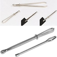 2 pièces/ensemble pinces à vêtements aiguille bande élastique corde portant guide de filetage avant dispositif outil pour porter corde couture bricolage outil de couture miniinthebox