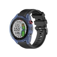 2 Trousses Boîtier de montre Compatible avec Garmin Approche S62 Résistant aux rayures Ultrafine Tout autour de la protection TPU souple Suivre Couverture miniinthebox