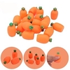 20 pièces réaliste carotte pincement musique enfants décompression évent jouet fruits légumes décompression jouet stress jouets pour adulte miniinthebox