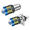 2000lm dc 12v moto phare led haut/bas faisceau ampoules scooter accessoires 1pc h4 h6 ba20d miniinthebox