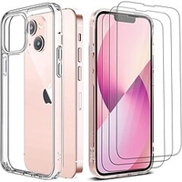 [3 paquet] téléphone Protection Ecran Pour Apple iPhone 13 Pro Max 12 Mini 11 Ecran de Protection Avant Verre Trempé Haute Définition (HD) Anti-Rayures Anti-Traces de Doigts Accessoire de Téléphone miniinthebox