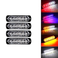 4 pièces Automatique LED Feux de détresse Ampoules électriques 18 W 24 Prêt à l