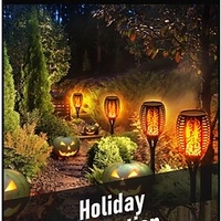 4 pièces lumière solaire de jardin ip65 étanche scintillement led paysage lumière cour extérieure pelouse lampe chemin éclairage solaire lumière extérieure décoration de mariage de noël miniinthebox