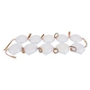 4 pièces voiture coloré atmosphère lumière intérieur dj musique ampoule boîte de nuit vacances fête lampe en plein air miniinthebox