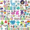 40 pcs top fidget jouets pack anti-stress jouet ensemble marbre soulagement cadeau pour adultes fille noël sensoriel soulagement anti-stress fidget jouets miniinthebox