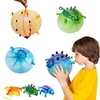5 pcs drôle soufflant animaux gonfler dinosaure évent boules antistress ballon à main fidget fête sports jeux jouets pour garçon et filles cadeau de pâques miniinthebox