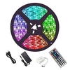 5m 16.4ft led bandes lumineuses rvb tv rétro-éclairage chambre cuisine décor 300x5050smd ir 44key télécommande auto-adhésif changement de couleur miniinthebox