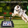 990 yards 2 en 1 chien de compagnie clôture électrique sans fil collier de dressage mise à niveau étanche système de confinement rechargeable clôture pour animaux de compagnie anti emballement miniinthebox