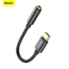 adaptateur baseus type-c mâle vers femelle 3, 5 mm l54 miniinthebox