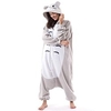 Adulte Pyjama Kigurumi Tenues de nuit Camouflage Chat Totoro Animal Mosaïque Combinaison de Pyjamas polaire Cosplay Pour Homme Femme Hommes Noël Pyjamas Animale Dessin animé Fête / Célébration Les miniinthebox