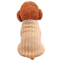 animaux de compagnie chiens chats automne et hiver nouveaux vêtements chauds chats chats chiens oranges weihua ours en peluche chandails miniinthebox