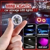 auto éclairage intérieur de voiture sans fil voiture mini led interrupteur tactile lumière otolampara 2 pièces auto lampe ambiante portable nuit liseuse toit de la voiture ampoule miniinthebox