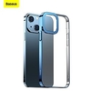 baseus glitter phone case for ip 6.1 inch 2021 black phone case for apple clear case iphone 13 iphone 13 pro iphone 13 pro max protection complète du corps clair bords souples transparent tpu miniinthebox