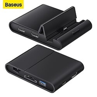 baseus mate docking type-c téléphone portable intelligent hub station d