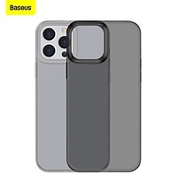 baseus simple coque pour ip 6.1 pouces 2021 transparent coque de téléphone pour apple coque transparente iphone 13 iphone 13 pro iphone 13 pro max protection complète du corps clair bords souples miniinthebox