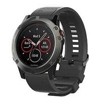 Bracelet de montre connectée pour Garmin Fenix 3 Garmin Descent Mk1 Fenix 7X / 6X Pro / 5X / 3/3 HR Silicone Montre intelligente Sangle Doux Respirable Bracelet Sport Remplacement Bracelet miniinthebox
